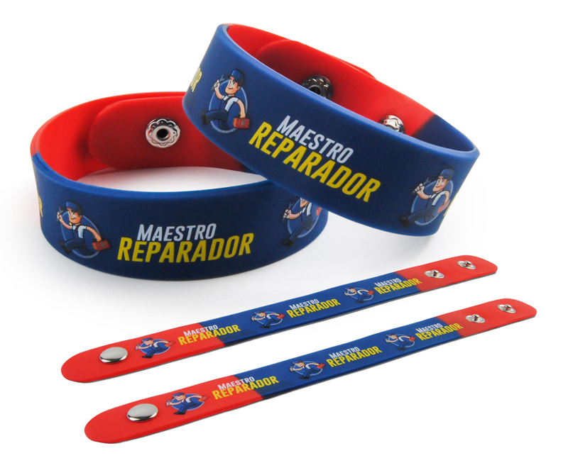 3/4 Inch Snap wristbands